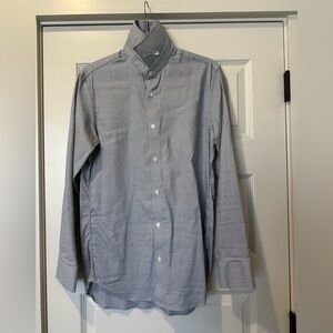 Bonobos Men's Gray Patterned Dress Shirt
